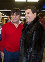 Александр Серов и Иосиф Кобзон  на фестивале «Песн