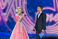 Лера Кудрявцева и Сергей Лазарев на фестивале «Пес