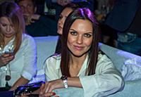 Надя Ручка на праздничном вечере в честь выхода ал