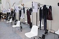 Бэкстейдж. Показ Guy Laroche осень/зима 2015-2016.