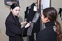 Бэкстейдж. Показ Guy Laroche осень/зима 2015-2016.