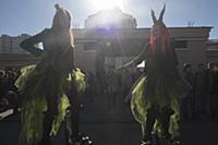 Празднование Дня святого Патрика в Москве. Москва,