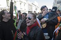 Празднование Дня святого Патрика в Москве. Москва,