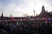 Митинг-концерт по случаю годовщины присоединения К