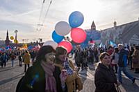 Митинг-концерт по случаю годовщины присоединения К