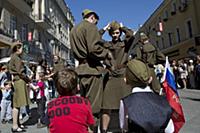 Камергерский переулок. Молодые артисты воссоздают 