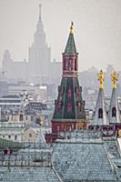 Арсенальная башня Кремля. Москва. Россия. 2015.