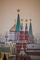 Кремль. Вид сверху. Москва. Россия. 2015.