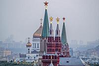 Кремль. Вид сверху. Москва. Россия. 2015.