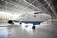 Самолет авиакомпании 'Победа'. Москва, Россия. 05 