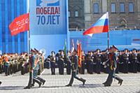 Репетиция Парада Победы. Россия, Москва. 07 мая 20