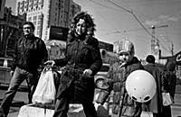 Смоленская площадь. Подборка черно-белых фотографи