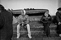 Площадь Белорусского вокзала. Подборка черно-белых
