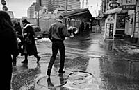 Площадь Белорусского вокзала. Подборка черно-белых