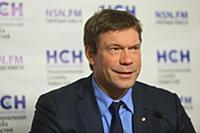 Олег Царев. Пресс-конференция в НСН. Москва, Росси