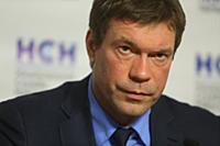 Олег Царев. Пресс-конференция в НСН. Москва, Росси