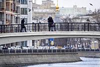 Зверев мост. Москва, Россия. 2015 год.