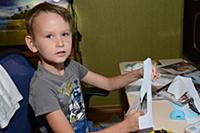 Сын Константина Глушкова, Илья. Константин Глушков