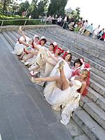 Фестиваль 'Вернисаж невест'. Саратов, Россия. 2009