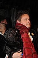 Александр Васильев со своей собакой.