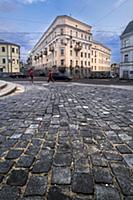 Хитровская площадь в Москве.