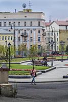 Хитровская площадь в Москве.