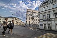 Хитровская площадь в Москве.