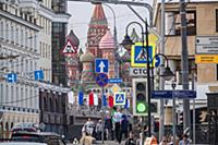 Пятницкая улица в Москве.