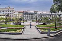 Хитровская площадь в Москве.