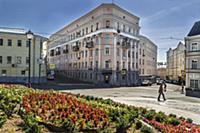 Хитровская площадь в Москве.