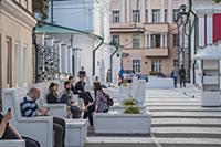Черниговский переулок в Москве стал пешеходным.