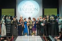 Показ Вячеслава Зайцева. Estet Fashion Week. Росси