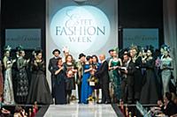 Показ Вячеслава Зайцева. Estet Fashion Week. Росси