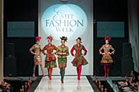 Показ Вячеслава Зайцева. Estet Fashion Week. Росси