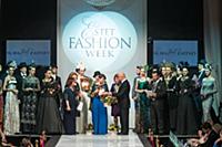 Показ Вячеслава Зайцева. Estet Fashion Week. Росси