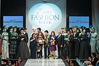 Показ Вячеслава Зайцева. Estet Fashion Week. Росси