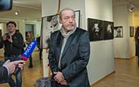 Сергей Сенин. Открытие выставки Аслана Ахметова 'М