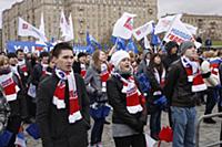 Митинг в поддержку Владимира Путина в президенты н