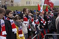 Митинг в поддержку Владимира Путина в президенты н