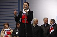 Митинг в поддержку Владимира Путина в президенты н