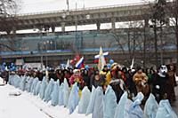 Митинг в поддержку Владимира Путина в президенты в