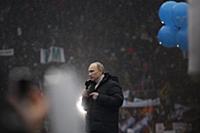 Митинг в поддержку Владимира Путина в президенты в