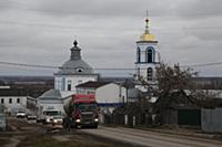 Окраина Сасово. Сасово, Рязанская область, Россия.