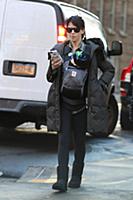 , New York, NY - 2/2/2016 - Hilaria Baldwin Runnin