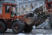 Снос торговых площадей у метро Крапоткинская, Чист