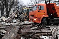 Снос торговых площадей у метро Крапоткинская, Чист