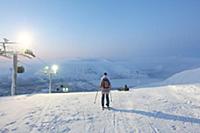 Мурманская область.Кировск.Хибины.Горнолыжный куро