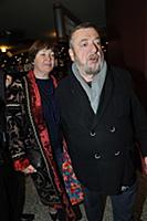 Павел Лунгин с супругой. Премьера фильма 'Чистое И
