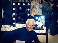 Georgio Armani. Презентация автобиографической кни