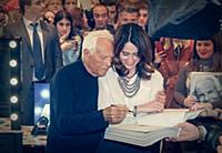 Georgio Armani. Презентация автобиографической кни